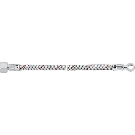 Flexible de bruleur fioul avec ecrou-raccord 3/8", bague 10 mm 1000 mm, Abig, Schéer
