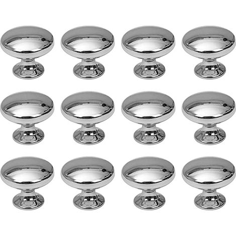 Runde Türknöpfe, Schubladenknöpfe, 30 mm Schubladengriffe mit Schrauben für C