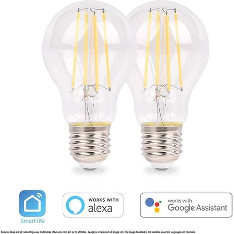 Bipack Lampadine Goccia A60 SM WIFI 60W 2700K