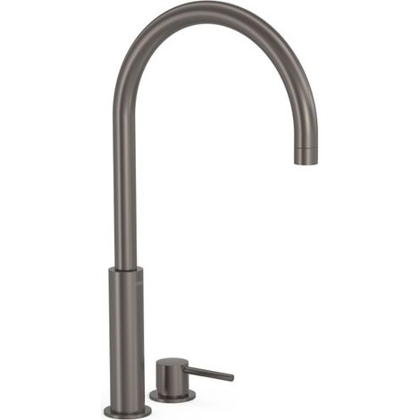 Mitigeur haut sur gorge pour lavabo Study Graphite - TRES 26110502GR