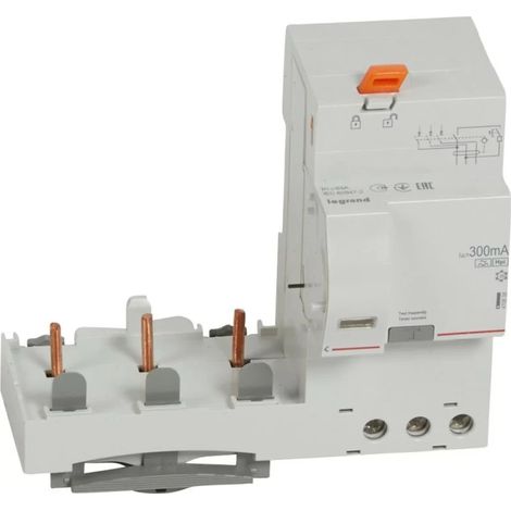 Legrand 410608 Anpassbarer Differentialblock mit Schraube DX³ für Leistungsschalter 1,5 Modul pro Pol - 3P