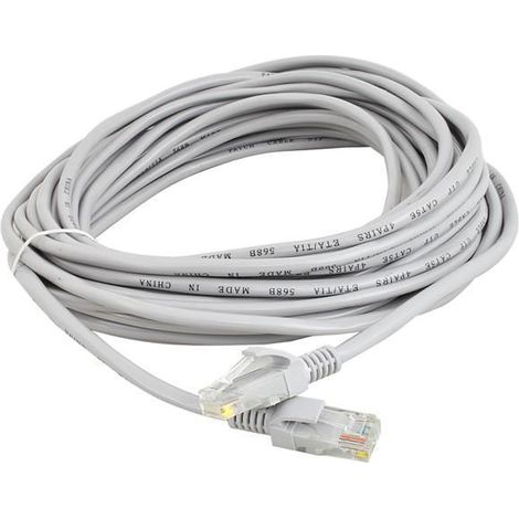 Cavo di rete Ethernet LAN KO28 RJ45 CAT5E 20M a doppino intrecciato per Internet (1/5)