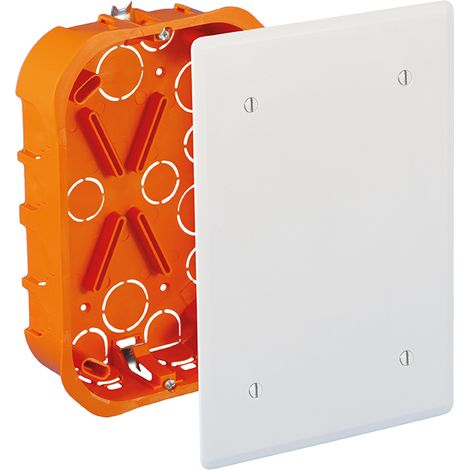 Caja de derivación eurohm plástico blanco 170x110x40 mm