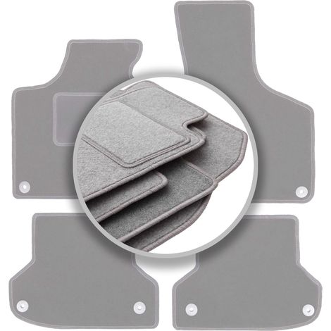 Tappetini auto grigi per: Audi A3 8P hatchback, sportback, cabrio (2003-2011) (1/5)