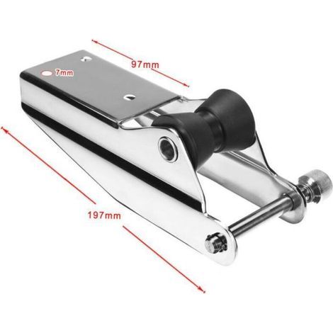 Supports d'ancrage 200/230/250 pour usage marin et nautique, acier inoxydable 304, finition miroir, 200 mm 304 (1/3)