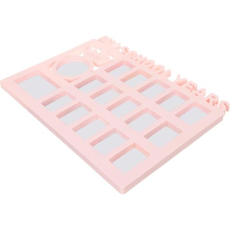 Cadre photo multiple pour garçons cadre en plastique rose (1/5)