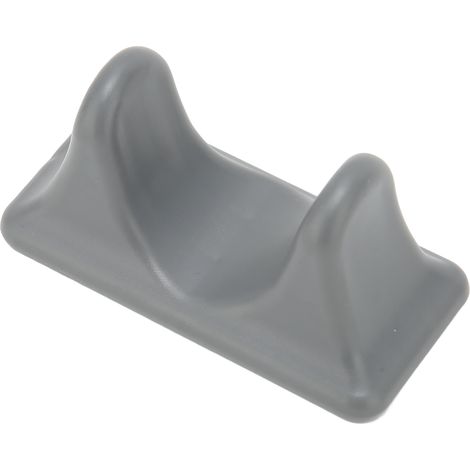 Mini-courroie masseur de tissu profond portable polyvalent gris - Soulagement du stress, massage de la tête et des hanches précis compact (1/5)