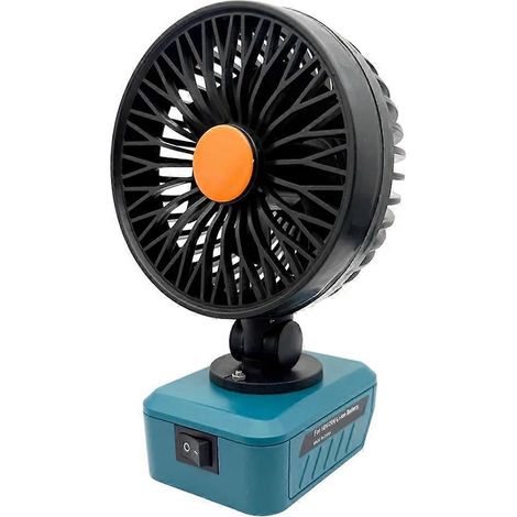 BL1830 électrique ventilateur bureau table USB et type C output recharge pour makita 18 V li ion batterie BL1815 BL1860 (1/5)