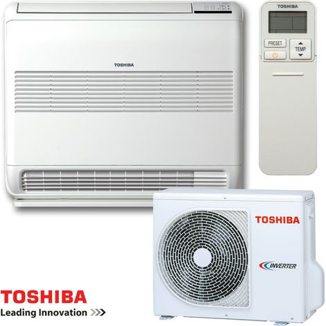 Toshiba – Climatiseur réversible 5000W A++ – Fonction chauffage au sol – 55 m² – Technologie de filtration IAQ – 2 sorties de flux d'air