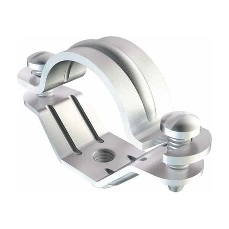 OBO Bettermann Collare distanziatore con raccordo filettato M6 24-29mm acciaio zincato elettroliticamente, 1383213