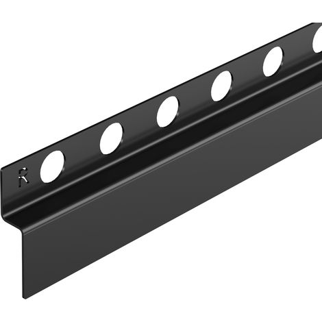 Balneo Profilé murale inclinée à droite pour douche 120cm, acier inoxydable, finition noir, Pente de 1,5% (1/5)