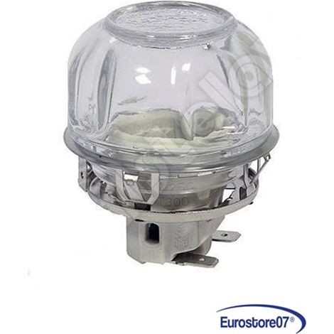 PORTALAMPADA SENZA LAMPADINA FORNO UNIVERSALE 48 mm ALTO 67 MM ASTE 00232355 (1/4)