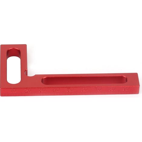 Rechteckiger 90-Grad-Positionierungslineal aus Aluminiumlegierung, Holzbearbeitungswinkel (1/5)