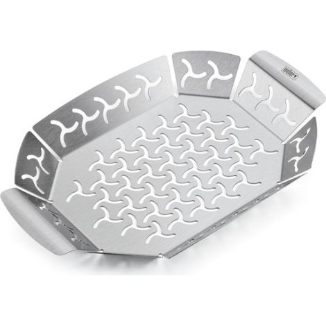 Weber Vassoio per Verdura Piccolo Acciaio Inossidabile 24 x 19,4 x 6,5 cm (1/5)