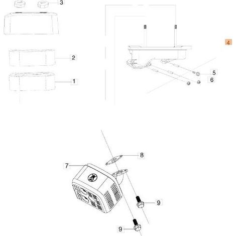 KIT DE FILTRO DE AIRE ORIGINAL EMAK L66150798