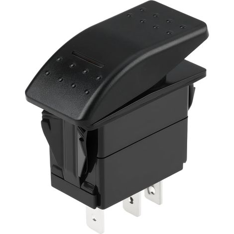 DPST VAD1 Ein/Aus-Wippschalter 12V 20A/24V 10A für Kfz-Elektronik (1/5)