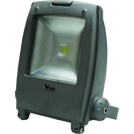 Vigor 34784-95 Faro a Led Modello Star Luce Bianca 50W Grigio