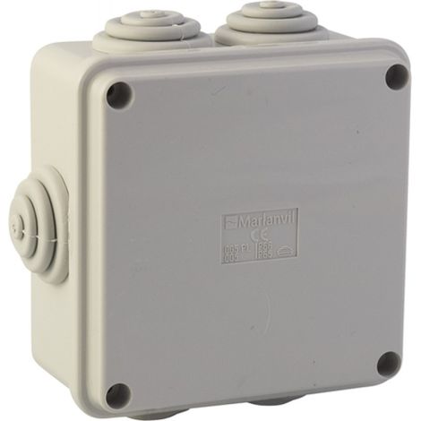 CASSETTA STAGNA 100X50X100HMM IP55 6 PASSACAVI MAURER