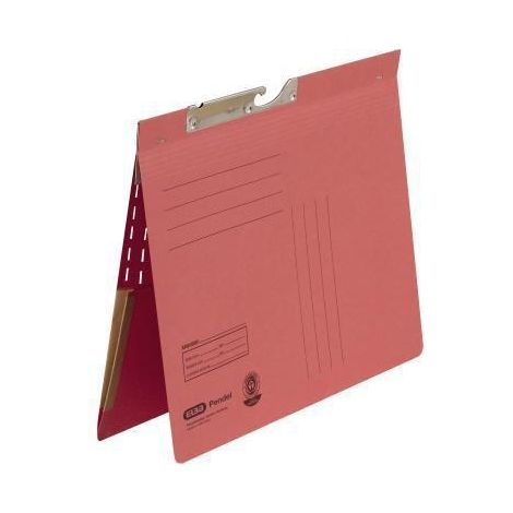 ELBA Pendelhefter 100570026 DIN A4 Dehntasche 320g Karton rot (1/2)