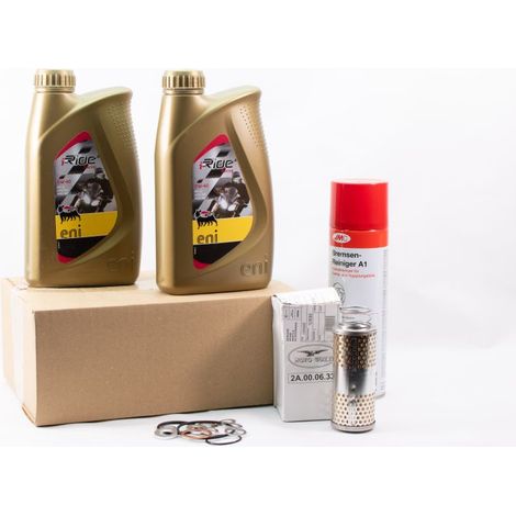 Kit Entretien Vidange Standard pour MOTO GUZZI BREVA 750 de 2003 à 2013 - ENI I-RIDE RACING 5w40 2L