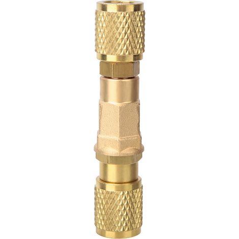 Adaptateur vanne à billes laiton raccord frigorifique G1/4'' pour climatisation 1 pièce (1/5)