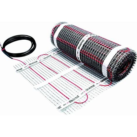 DEVI DEVI COMFORT 150 (DTIR) AUTOCOLLANTES SLIM DE LIT TAPIS CHAUFFANT POUR POSE DANS DE CARRELAGE COLLE OU MASTIC 150 W/M²
