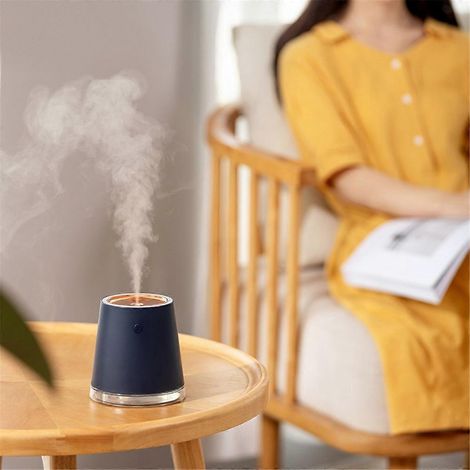 Humidificateur d'air portable pour chambre à coucher, blanc. (1/5)