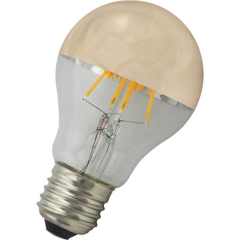 ampoule à led - bailey filament - e27 - 6w - 650 lm - a60 - calotte dorée - bailey 80100038362