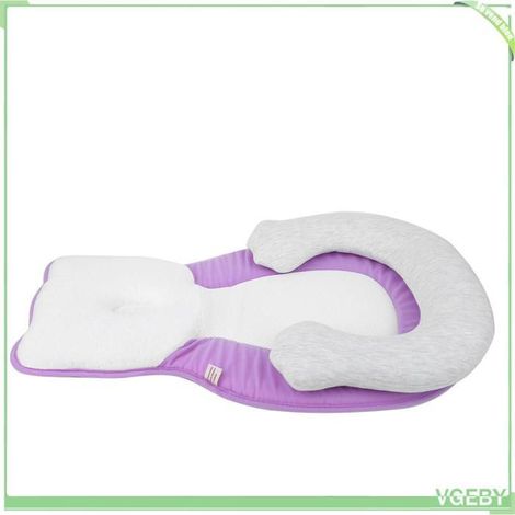 Fafeicy Nid de bébé Nid de berceau pour bébé, matelas Portable pour bébé, lit à mémoire de forme, puericulture bebe Violet (1/5)