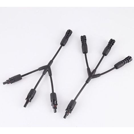1x Solar Panel Connector (1 to 3 branches), MC4 Durable and Home Protector (1 to 3) (1/4)