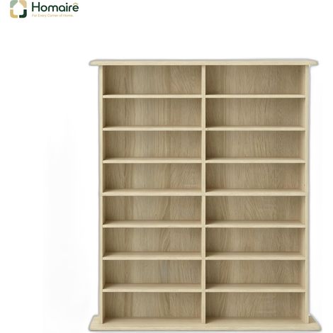 Aufbewahrungseinheit mit Schubladen, natur, in Holzdekor 106,5 x 24 x 126,3 cm HOMAIRE (1/5)