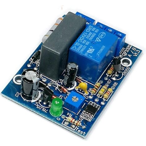 Interrupteur temporisé réglable AC 220V, module relais marche/arrêt (0-10 secondes) (1/5)