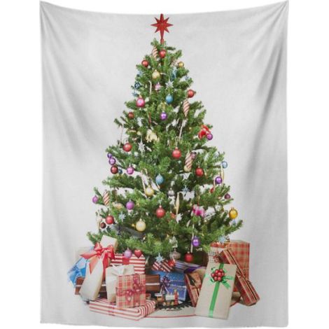 Tapisserie Murale - Sapin De Noël - 100 x 150 cm - Pour Salon Ou Chambre - 1 Pièce