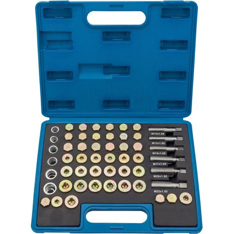 Draper Expert 36631 120-Piece Oil Sump Plug Repair Kit for Efficient Engine Maintenance