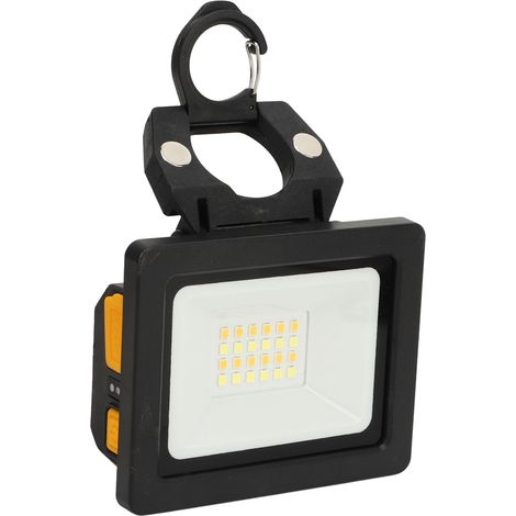 Lampe de travail LED avec crochet de suspension, 7 modes, projecteur portable 24 LED, lampe de recherche pour le camping et l'exploitation minière (1/5)