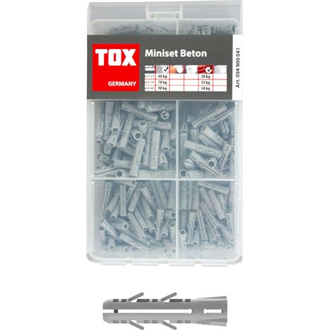 TOX Standard-Sortiment Miniset Beton 245 tlg. - 94900041 (1/4)