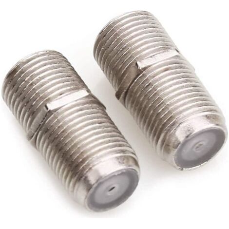 Câble coaxial d'extension femelle vers femelle, coupleur pour câble coaxial F TV, radio, antenne TV, connecteurs F, adaptat (1/3)