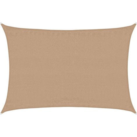 Maison Exclusive - Voile d'ombrage 160 g/m² Taupe 3,5x4,5 m PEHD