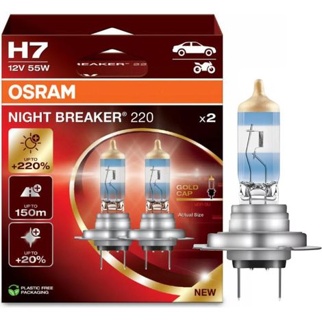 Osram Night Breaker H7 NL 220% (1/4)