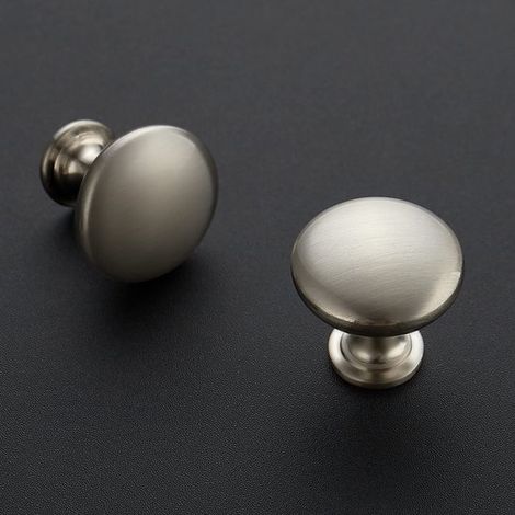 4 maniglie per mobili, porte e finestre di cucine, bagni e armadi. Dimensioni: 28,6 mm x 28,6 mm x 23,6 mm. (1/2)