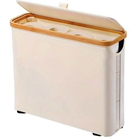 Organisateur de papier toilette pliable, autoportant et stable (1/5)