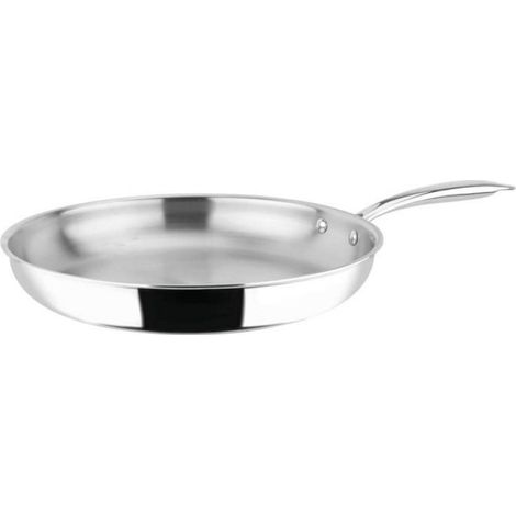 Poêle Inox - 300 mm - Pour Cuisinière Compatible BB4402457 - 1 Pièce