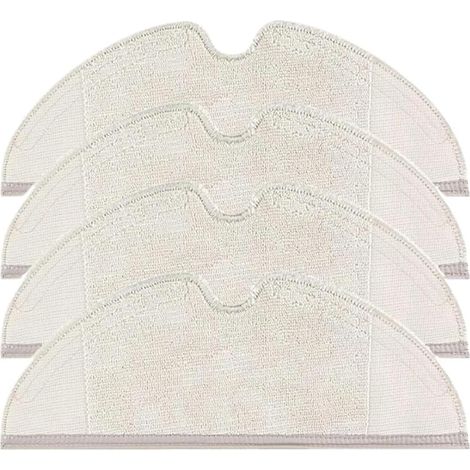 4-teiliges Wischmopp-Set aus waschbarer und wiederverwendbarer Mikrofaser für Staubsauger Dreame D9, D9 Pro, D9 Max, F9, F9 Pro und L10 Pro (1/5)
