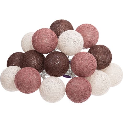 Led-girlande stapel 16 kugeln dune d3 -5cm - Atmosphera