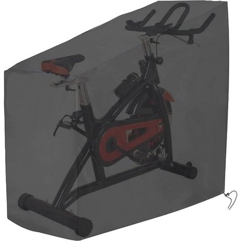 Funda para bicicleta estática,funda protectora para bicicleta estática vertical de interior,funda a prueba de polvo e impermeable (1/2)