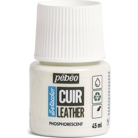 Peinture acrylique phosphorescente - Setacolor - 45 ml - Plusieurs coloris disponibles - Mixte - Cuir