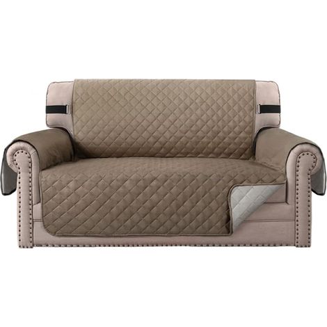 Protective Sofa Cover for Dogs/Cats/Pets – Quilted Sofa Cover with Non-Slip Elastic Strap – Water Resistant – Sofa Cover (1/5)