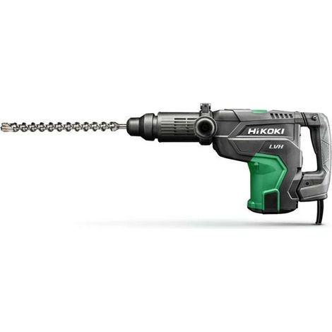 SDS-Max-Bohrhammer – 52 mm, 1500 W, 15,5 J, 11,8 kg – Leerlaufdrehzahl 210–330 U/min – Transportkoffer HIKOKI (1/3)