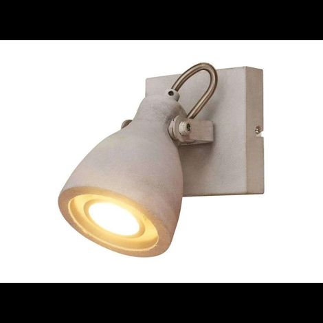 [GEBRAUCHT] B-Ware Lindby LED-Spot Kadiga Betonleuchte Wandleuchte Wandstrahler Wandlicht GU10 LED (1/2)