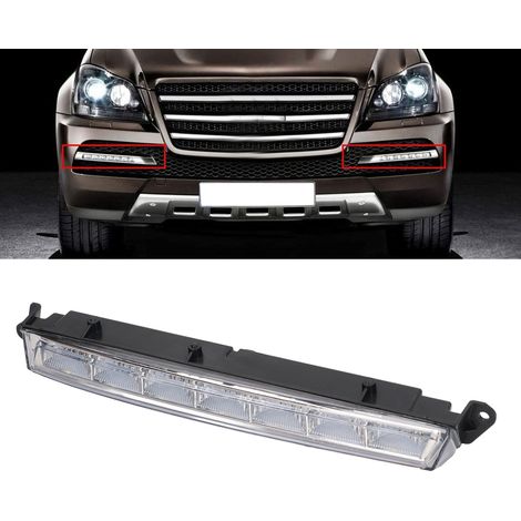 Front-LED-Tagfahrlicht-Nebelscheinwerfer passend für Mercedes-Benz X164 GL320 GL350 GL450 GL550 ML63 AMG X166 2007-2013 (Teilenummer: 1649060451GC) (1/5)